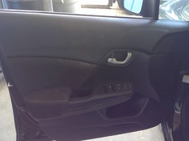 2014 HONDA CIVIC, BLACK, LX MODEL, 1.8L, AT,   A26323